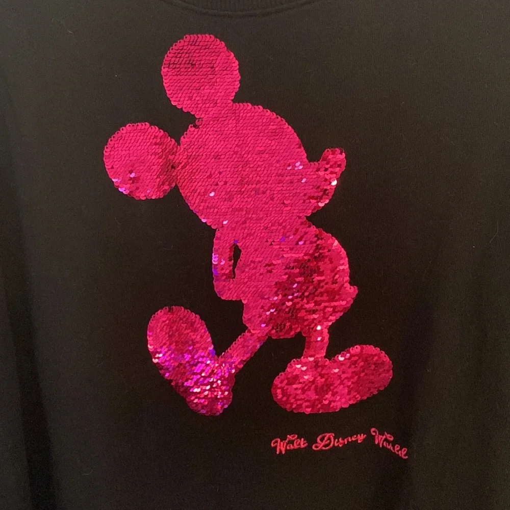 Walt Disney World Flip Sequin Mickey Sweatshirt - Picture 2 of 4
